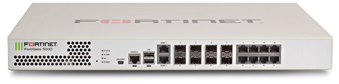 Fortinet FortiGate FG-500D 8Gbps UTM Next-Gen Firewall